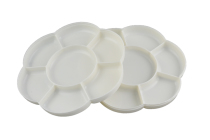 Plum blossom double cover palette box plum blossom palette Chinese painting gouache watercolor acrylic paint palette