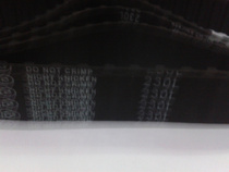 Industrial belt rubber timing belt 230L-075 ladder tooth 61 tooth pitch 9 525MM