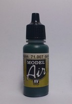 Vallejo (AV paint) Model Air 71007 Olive Green (Spot)