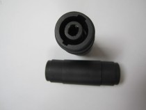 4-core Clnon adapter SPK head speaker plug 4-core female to female pass adapter voice box wire pair connector