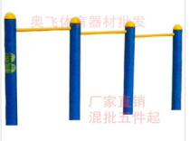 Factory direct four-column three-position press leg frame triple press foot frame room outdoor elderly morning exercise fitness equipment path