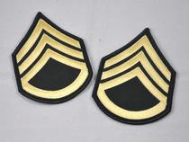 United States Army USARMY Uniform Rank Insignia Armband E-6 StaffSergeant