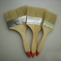 Wool brush wool brush pork paint brush cleaning brush Brown Brush 1 2 3 4 5 inch brush