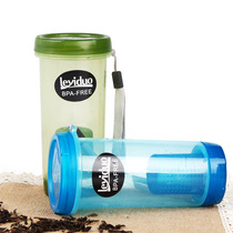 locked fang lou bei Cup Tea Cup heat-resistant sui shen bei with cha lou