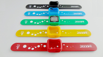 PDM-2610 pedometer matching strap silicone case Colorful candy color 5 colors for selection
