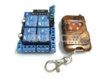 12v learning wireless remote control switch four-way wireless remote control switch 12V 4-Way 4-way remote control switch