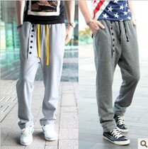 Spring New Mans Pure Cotton Fatty Cotton Cotton Casual Trousers Halen Trousers Mens Grous Pants