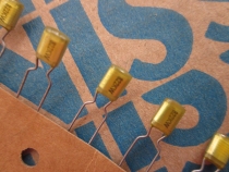 NIS Rijing Polypropylene Axial Film Capacitor 0 0082uf 50V (8n2 8200pf 822)