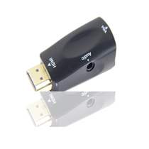 HD HDMI to VGA converter hdmi to VGA conversion line Dual Display connector Tmall Magic Box