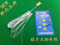 Pipe PT100 sheet platinum thermal resistance Patch type thermal resistance Platinum resistance orifice mounting thermal resistance