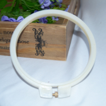 Cross Embroidered embroidered embroidered brace Sub ABS plastic embroidered embroidery tool embroidered cloth hoop 12cm