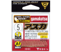 Original Gamakatsu Gamakaz A1 アスカ(67025) Sleeve Hook 2 3 4 21