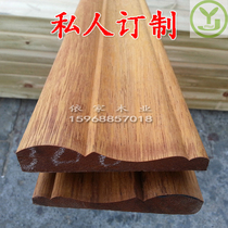 Pineapple Grine Natural Solid Wood Line Door Trekking Line Semicircular Line Clitoral Line Decorative Line Eurostyle Wire Horizon