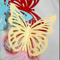 Wedding Clothing Wedding Decoration Photography Props Background Arrangement Large Paper Art Cut Paper 30 cm Butterfly