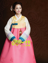 Korean imported fabrics Korean national costume Bride Hanbok welcome suit YE-X7055