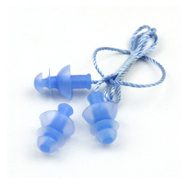 British hair strap rope earplugs comfortable silicone waterproof comfortable swimming earplugs multi-color