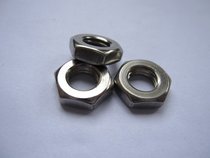 304 stainless steel thin nuts (chamfered) thin nut M6 M8 M10 M12 M114 M16 M20 M24