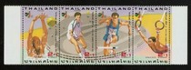 (Northern Lights) Foreign Thailand 1994 18th East Asian Games small stamp physical scan