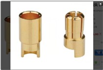 RC 6 0mm Banana plug (Amass)