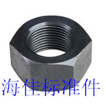 GB6171 blackened grade 8 fine teeth young teeth hexagon nut nut complete specifications M8*1-M30*2