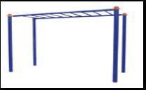 Ladder ladder outdoor outdoor fitness equipment path sports Yoga Health Weight Loss exercise slimming Park