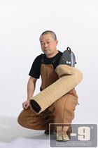 Training dog supplies hard shell cow leather bashing and biting protection sleeves Deed Shepherd dog adult dog bite target