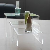 Acrylic display table jewelry wallet cosmetics digital products small object display stand three multi-function Booth