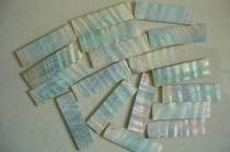 High-grade violin bow accessories natural abalone slices high-end bow with 1