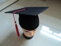 Top Feiyu Dr Hat Kindergarten Graduation Ceremony hat Degree hat Bachelor hat Student Adult children Spot