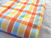 All cotton old-fashioned woven cotton fabric custom-made single bed sheets large bed single sleeping single large Kang Single close body Plaid
