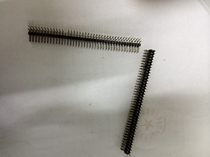 2X40PL Row Pin Spacing 2 54