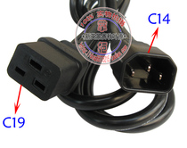 Server power cord PDU 10A to 16A C14-C19 PDU power cord UPS 3 X1 5mm 3 m