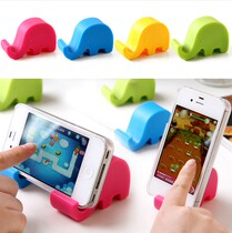 Hipster creative cute elephant bedside mobile phone small bracket multifunctional mobile phone holder mobile phone Movie Bracket