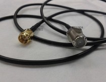 High frequency SMA F-JK signal connecting line RG174 high frequency line SMA male inner screw inner needle rotating TV antenna F female