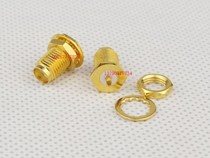 SMA connector SMA-KYD welding plate fixed female Holder SMA female with nut gasket welding type plug 50 ohm