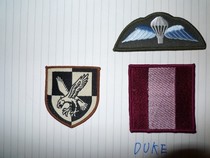 New British Army version of the 16th Air Assault Brigade Command armband combination