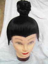 Film and TV theatre customized various style headset wigs of various materials Taoist headset small head cover