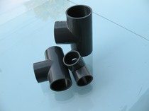 Taiwan Wei Yao Wei UPVC chemical tee PVC chemical tee dark gray positive tee thickening tee 20-160