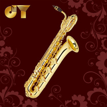 Gold Music Instrument Bass Barry East Saxophone E-tuning JYBS-A600G Electrophoresis Gold Manufacturer's Direct Sales