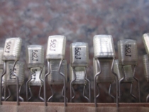 Imported ruby polypropylene film capacitor 5n6 50V 0 0056uf50v 562 1H p=5mm