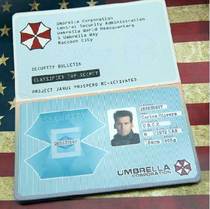 Biochemical crisis ambrela Umbrella Corporation pass props customizable content