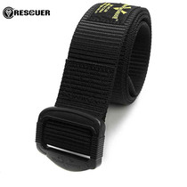  Savior mens nylon outdoor tactical belt Smooth buckle Military fan leisure sports belt