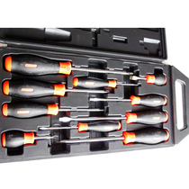 Aoneng Seiko 10 screwdrivers SD10PC set of screwdrivers non-slip rubber handle cross combination screwdriver