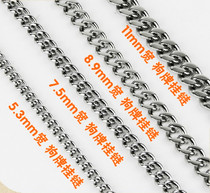 Stainless steel dog tag hanging tag dog tag dog tag special dog chain Teddy Golden Labrador