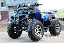 10 inch aluminum wheel big bull ATV quad bike send double exhaust two grid headlights with instrument off-road vehicle