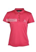 CARAVA Karvo Womens Outdoor Casual Hygroscopic Perspiration Sweat Breathable Quick Dry Speed Dry Polo Functional T-Shirt