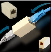 Network cable extension interface Network cable extension RJ45 with network pass-through RJ45 connector Network cable pass-through head
