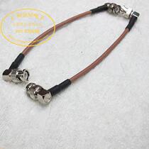 Switching line 50 Ohm BNC-JW BNC right-angle bent male head RG142 50-3 silver plated coaxial connection lines