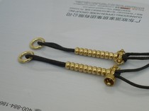 Pair of brass counter Buddha Bead Chain Counter Pendant Brass Diamond Rod Brass Diamond Bell