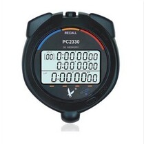 Tianfu stopwatch PC2330 three-row 30 stopwatch countdown electronic stopwatch timer multi-function